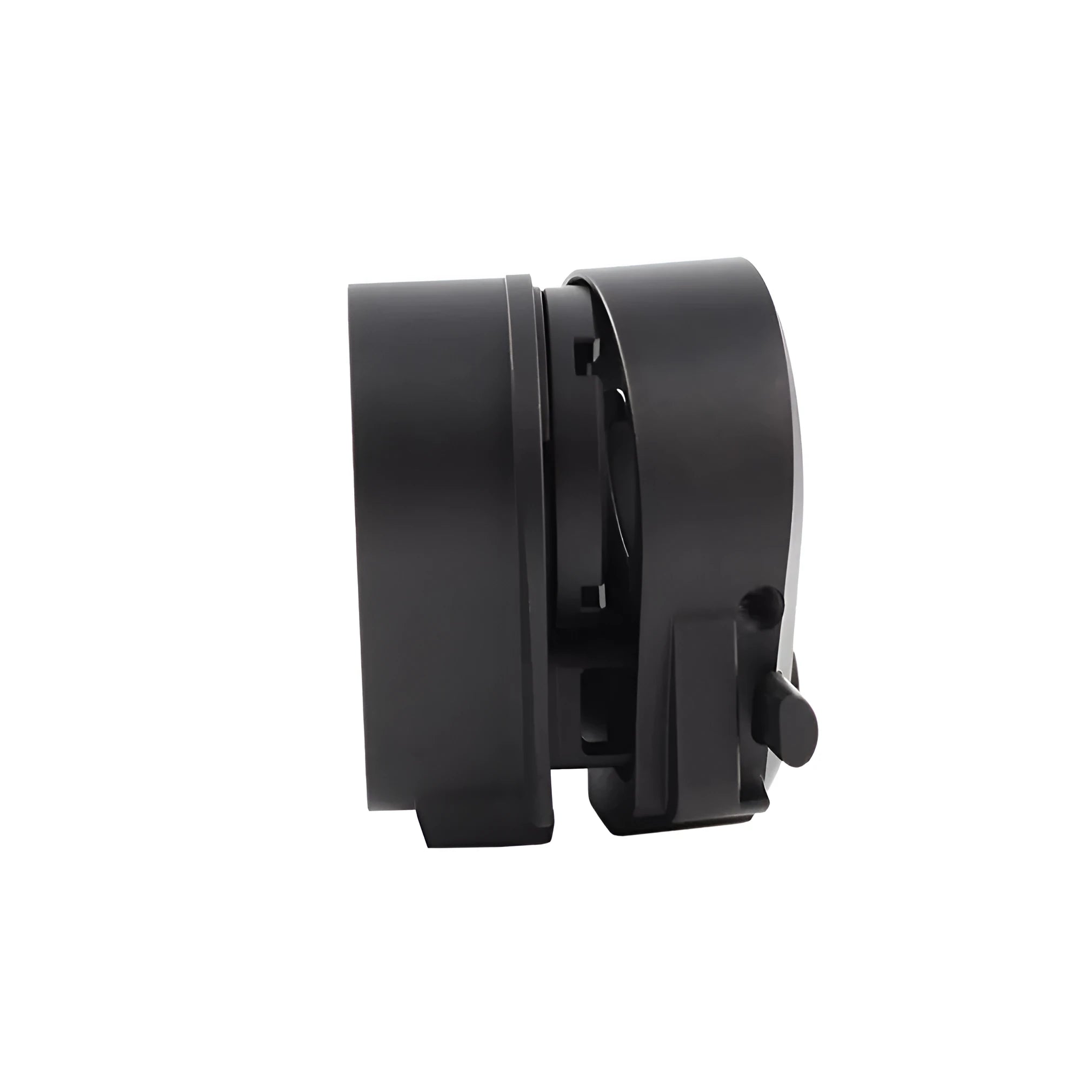 Third generation tactical folding stock adapter for AR-15 and AR-10 rifles in black finish