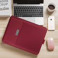 Universal laptop sleeve in PU leather and TPU, available in multiple colours, fitting 11 to 15 inch laptops