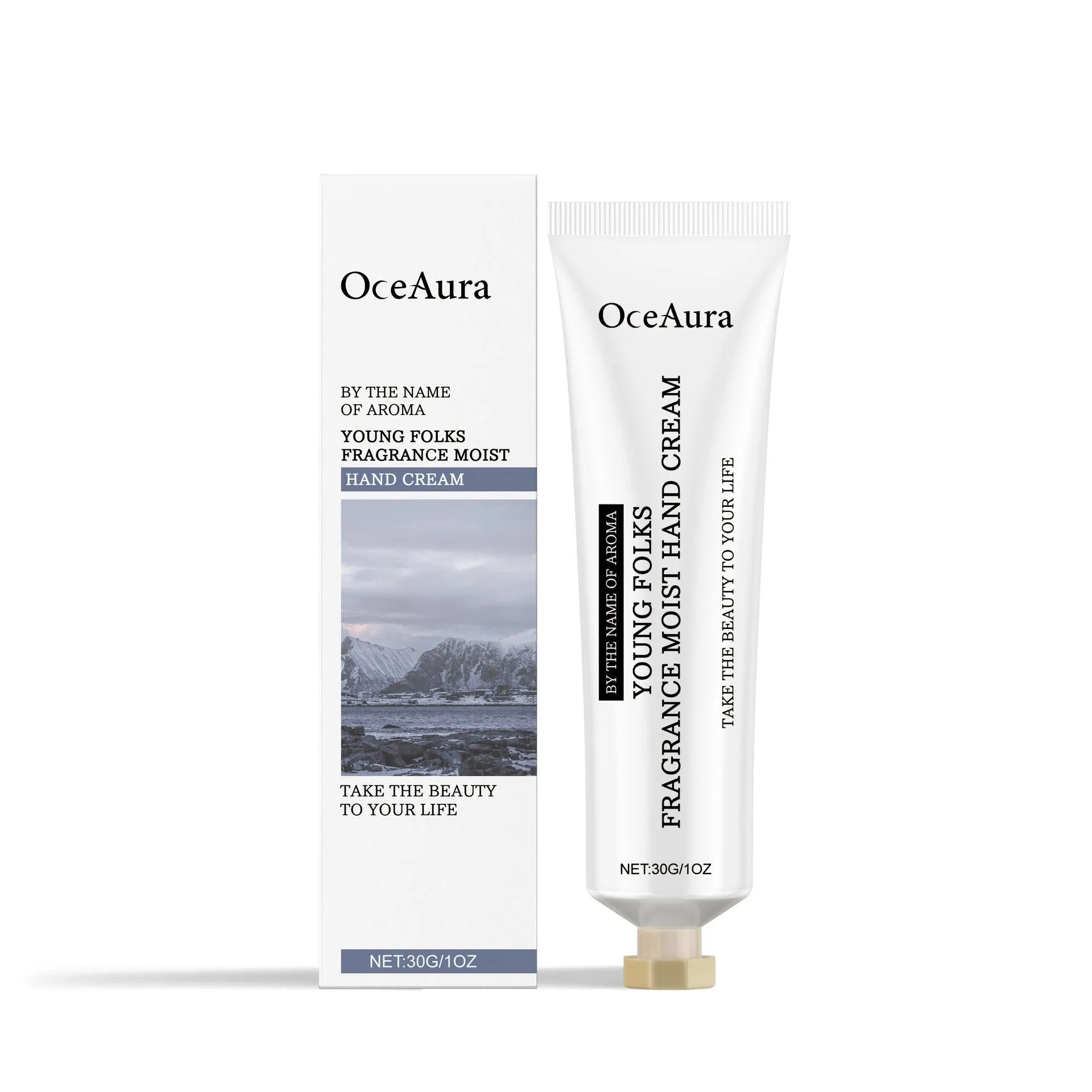 30g tube of moisturising hand cream containing glycerin and hyaluronic acid