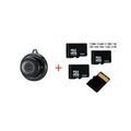 Indoor WiFi security camera with low light night vision, 1080p, motion detection, and two-way audio