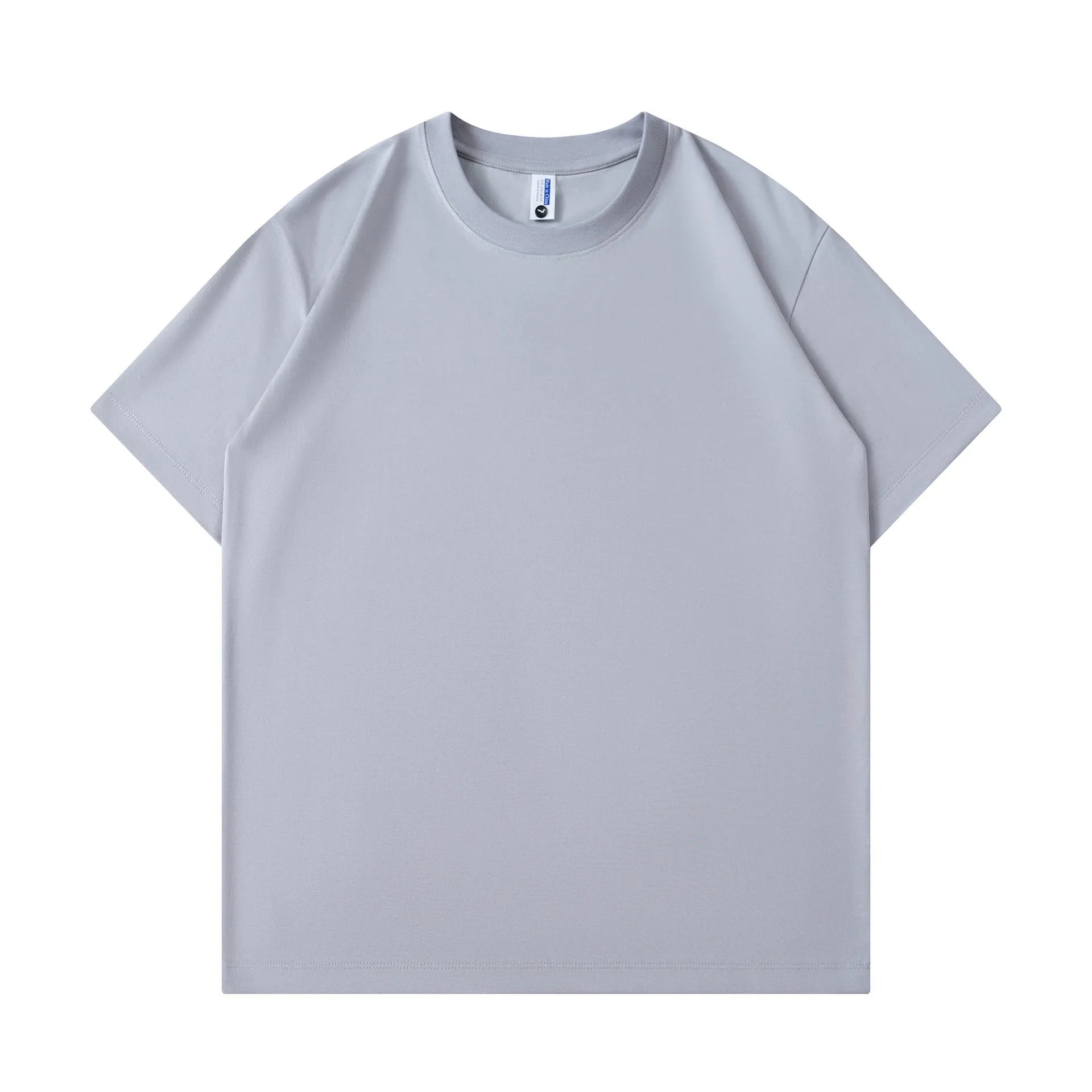 Cotton loose fit unisex t-shirt in various solid colours with short sleeves