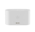 USB powered ultrasonic aroma diffuser with flame light, black, 180ml capacity, compact size