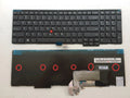 Black Lenovo ThinkPad replacement keyboard compatible with W541, T550, W550, W550s models with USB cable