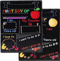 Wooden craftwork blackboard for first day of school with modern simplicity design measuring 25.5x30cm