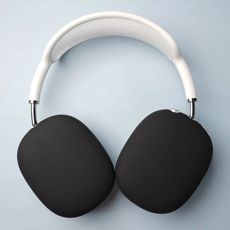 Silicone protective case for Apple AirPods Max, black and white, 88 x 104.5 x 21.7 mm, 1.5 mm thick