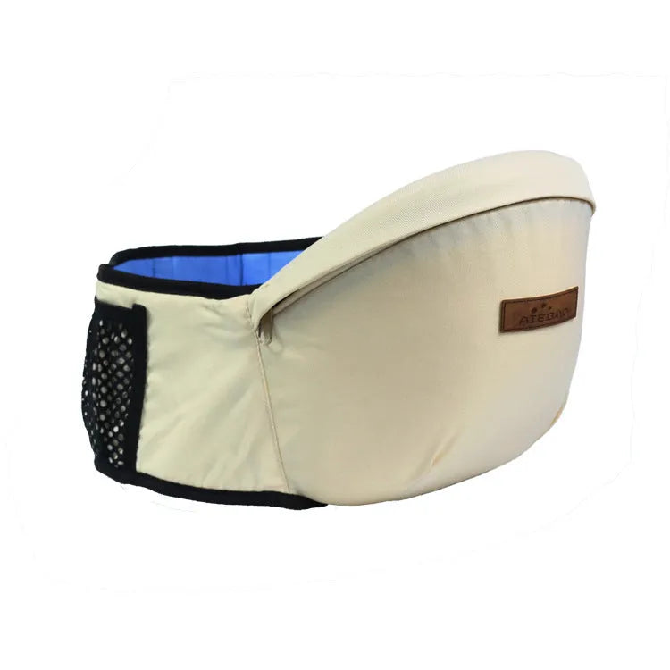 Front hugging baby waist stool in single waist style for holding children 3 to 36 months, available in multiple colours