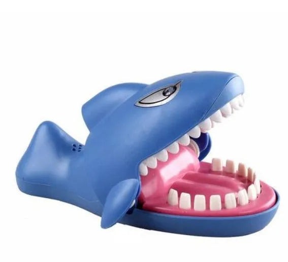 Multicoloured plastic bite hand animal toy in dog, crocodile, shark, and hippo shapes for parent-child game play
