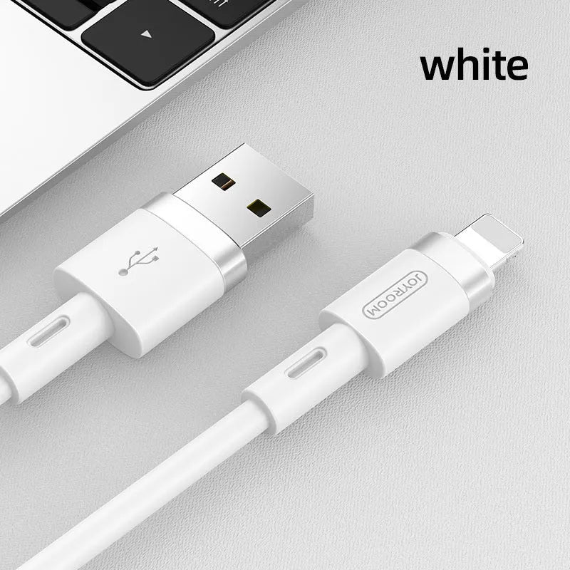 USB-C to USB-C cable in five colours showing 1.2 metre length with straight connectors