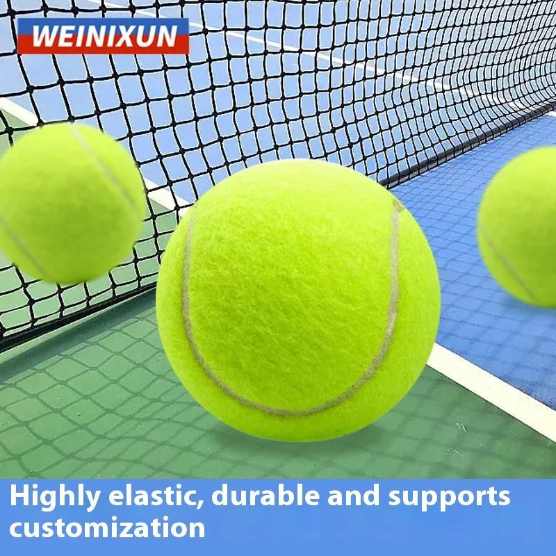Training tennis balls 10 pack high-elastic chemical fibre fitness balls for practice