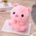 Brown boba milk tea plush toy pillow with fruit design in 40cm size
