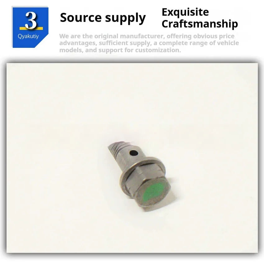 Hollow bolt for turbocharger ABS material Mercedes W245 B200 specification A0019972401