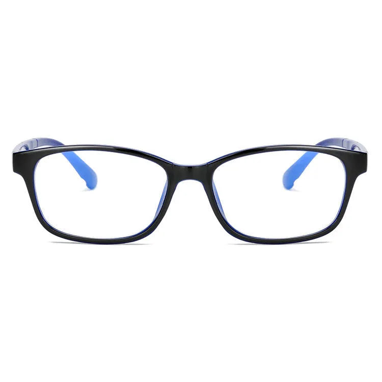 Anti-radiation glasses with PC full frame in blue colour for men and women