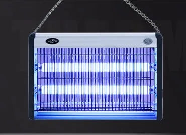Electric mosquito killing lamp with UV light for indoor fly and mosquito control in homes and restaurants