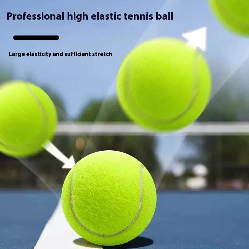 Training tennis balls 10 pack high-elastic chemical fibre fitness balls for practice
