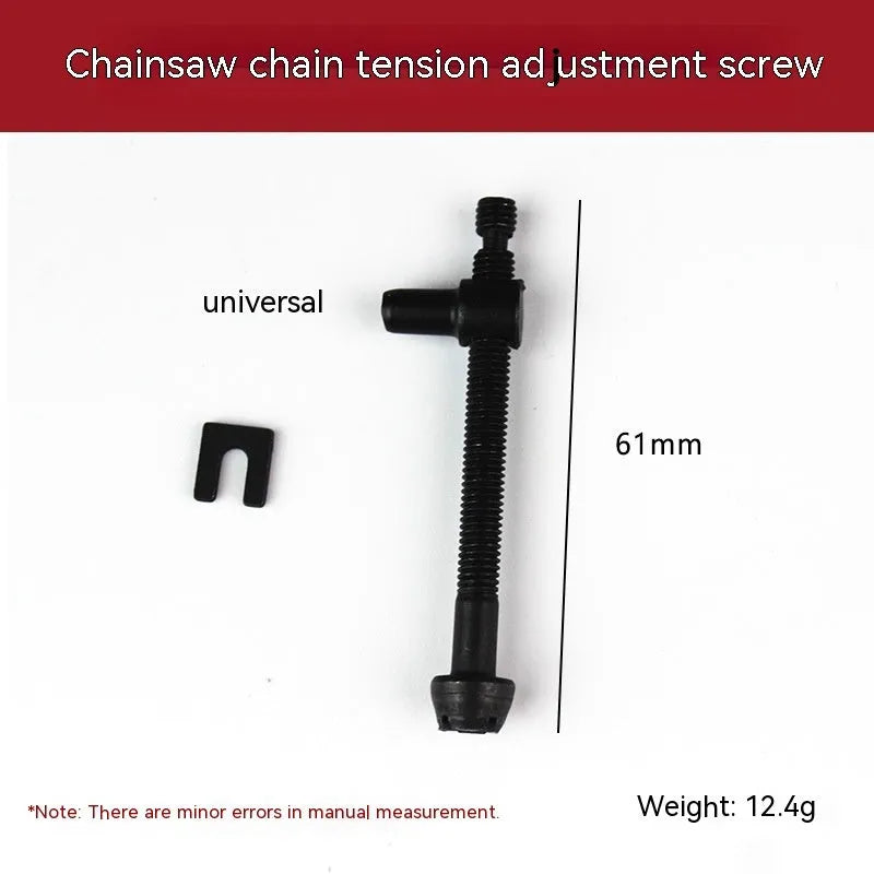 Spool of nylon thread wire for chainsaw chain tensioner adjustment, labelled with wire diameter size.