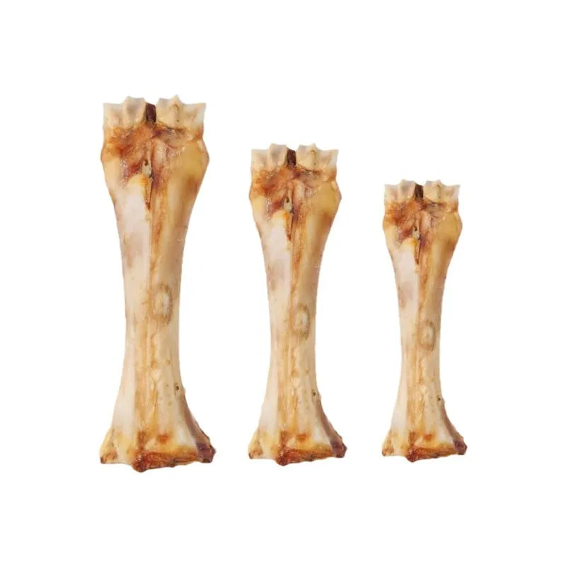 Large dog molar rod chew stick, roasted ox bone high-calcium treat for teeth cleaning