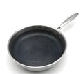 Stainless steel frying pan 26cm with non-stick surface on induction hob