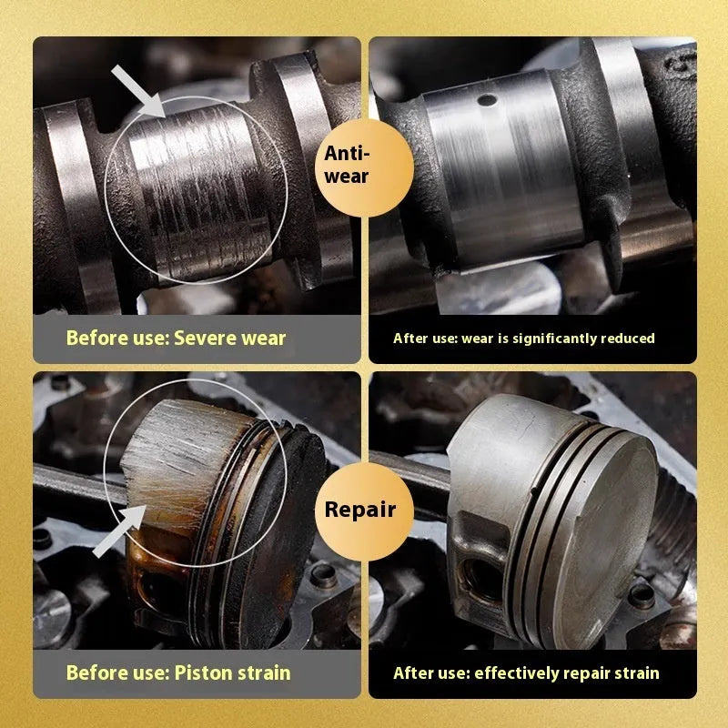 60ml white-capped bottle of engine oil antiwear additive for car engines