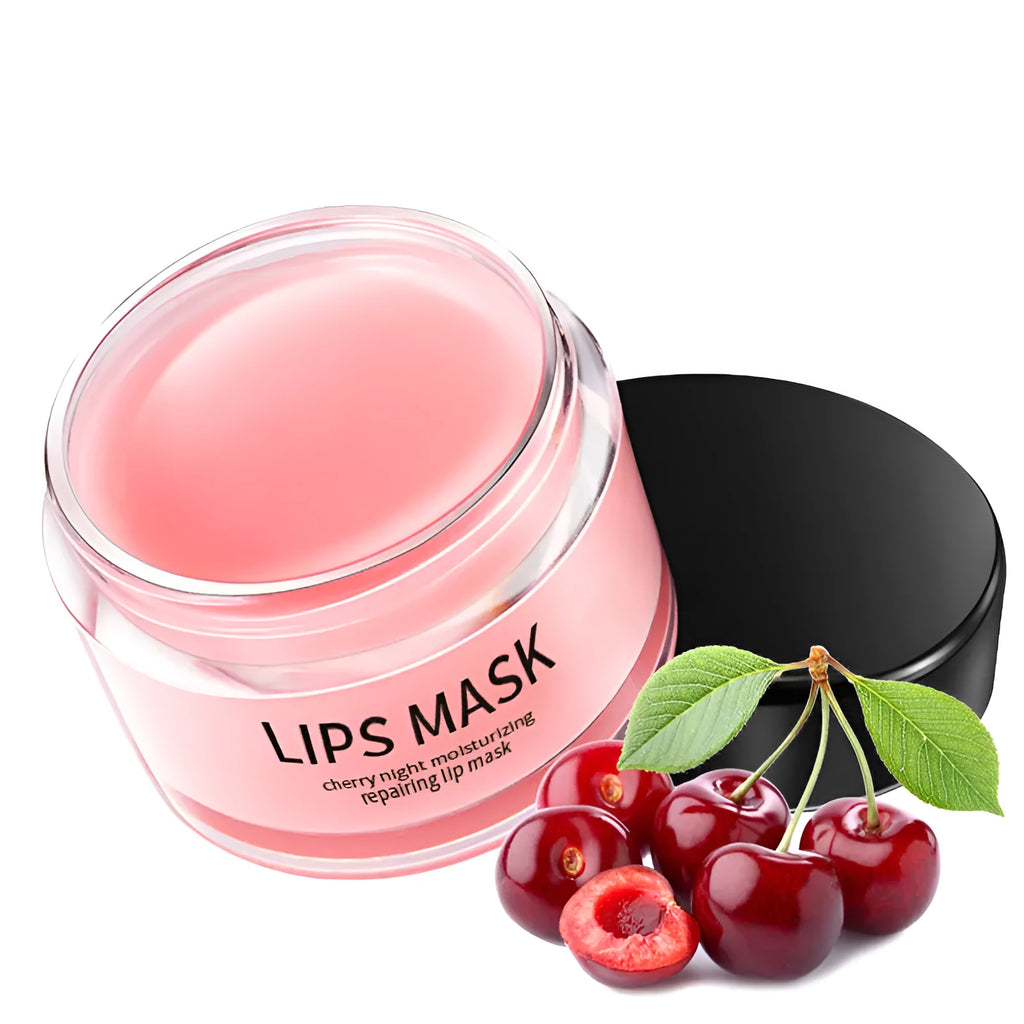 Boxed lip mask skincare product for moisturising and nourishing dry lips.