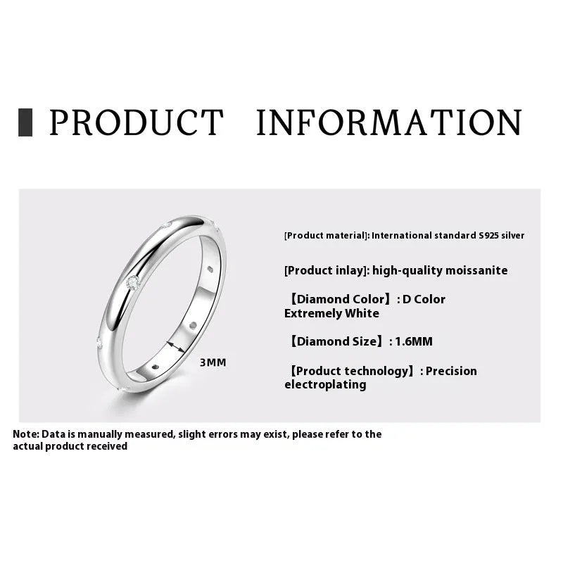 Simple geometric round bracelet ring in sterling silver, gold, and platinum colour options.