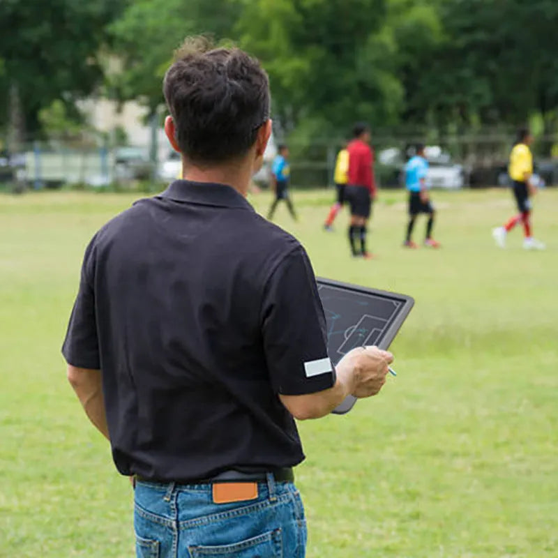 Wicue 15 inch football tactics board with LCD writing surface and ABS frame