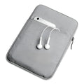 Waterproof tablet case compatible with Apple iPad, plush and diving material, 7-11 inch sizes, colour options