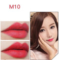 Waterproof velvet matte lipstick in shade M01 with twelve colour options