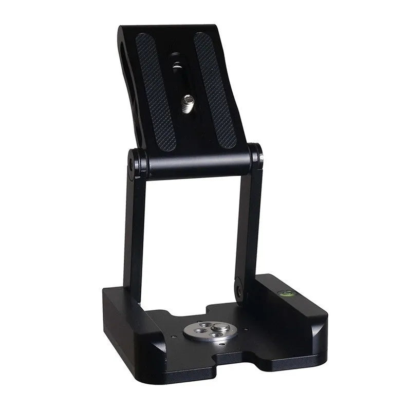 Z Flex Tilt Head desktop tripod made of CNC machined aluminium alloy with multi-angle folding tilt head