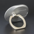 Elice handset ring support in gold colour on back of mobile phone showing grip and stand function