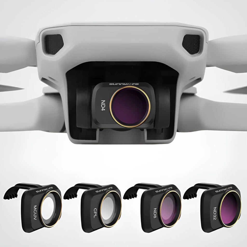 Sunnylife camera lens filters for DJI Mavic Mini with multi-layer coating and CPL ND MCUV options