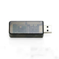Silicon Labs EFR32MG21 Zigbee USB dongle with plastic shell for Home Assistant connectivity.