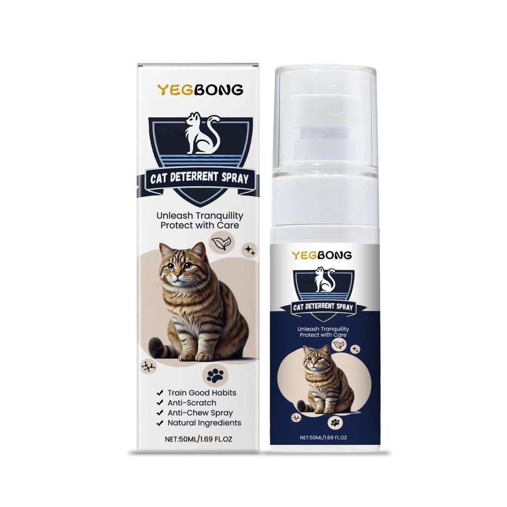 Pet anti-chewing spray 50ml bottle for indoor training of dogs and cats to deter biting and scratching on furniture