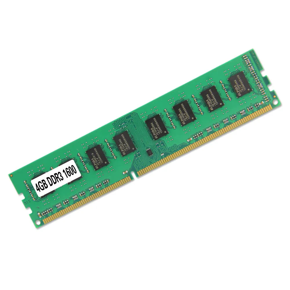 4GB DDR3 1600 desktop memory module for AMD-compatible computer systems