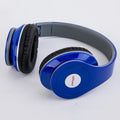 Wired gaming headphone over-ear style heavy bass with inline control microphone on white background