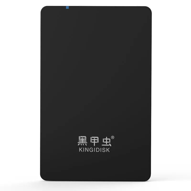 KINGIDISK New Black Beetle USB 3.0 2.5 inch external hard drive black ABS shell