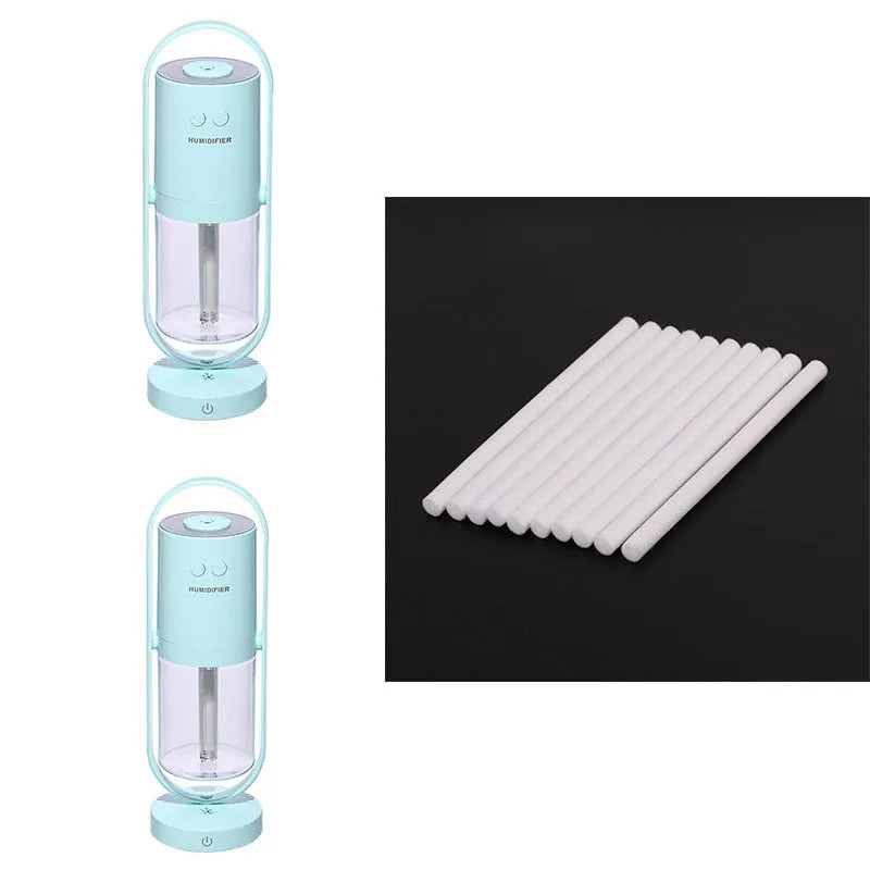 Anion humidifier compact 200mL 70x66x213mm desktop DC5V in white colour