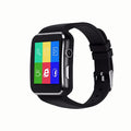Multi-language smartwatch with 1.54-inch IPS touch screen, telephone and music controls, white colour variant
