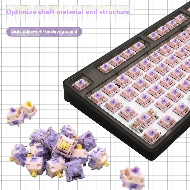 MMD Princess linear mechanical keyboard switch component for custom keyboard building