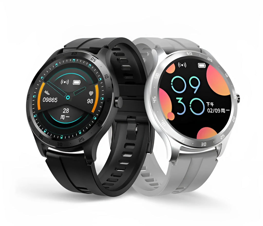 S20 smart fitness bracelet with 1.28-inch screen on a wrist, showing sleep tracking data.