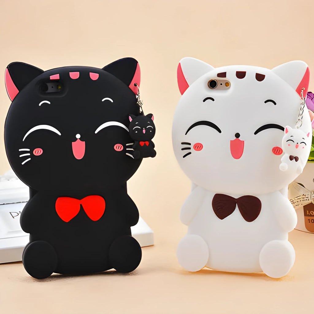 Soft silicone phone shell case showing edge protection, fitted on a smartphone.