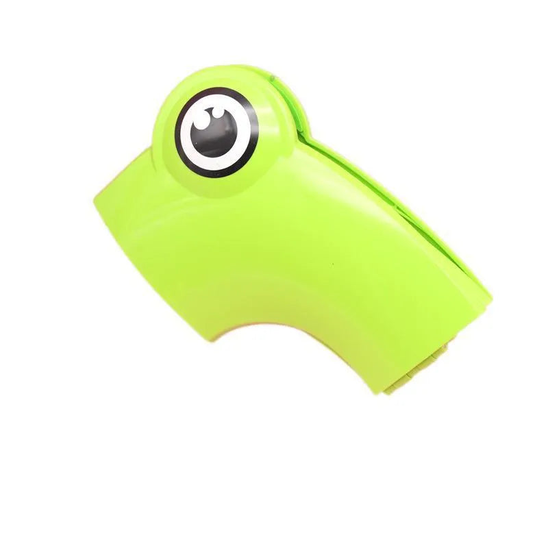 Children's toilet seat pad in PP, shown in blue or green with drawstring bag for toilet training