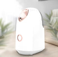 White steam facial spray hydration apparatus with 150ml water tank, USA 220V warm mist steamer