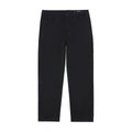 Men's casual cropped pants dark gray 97% cotton 3% spandex elastic waist loose fit five colours