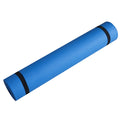 Eva Yoga Mat 5mm thick EVA foam roll in blue for fitness exercise and body training
