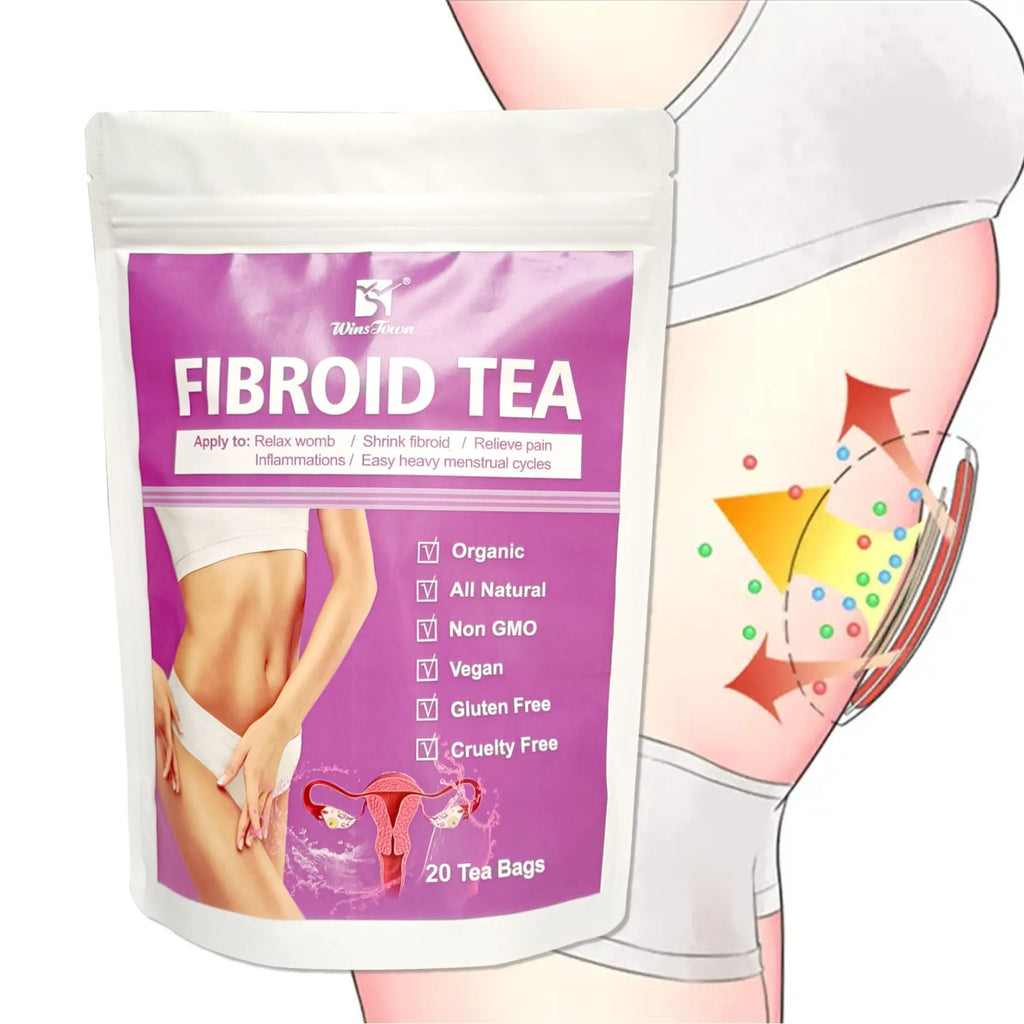 A single pack of C83 Winstown Fibroid Tea, a cold extract herbal tea blend containing sugar.