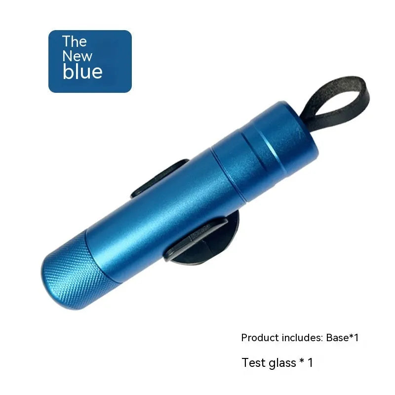 Aluminium alloy car safety hammer with sand blasting oxidation finish and 20x88mm dimensions