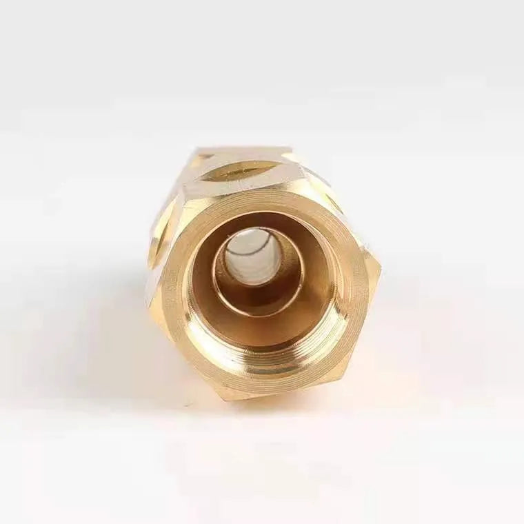 Brass high pressure water pipe rotary joint quick hose connector for car washing machine