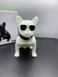 Bulldog Bluetooth wireless speaker in black, red, or white colour options