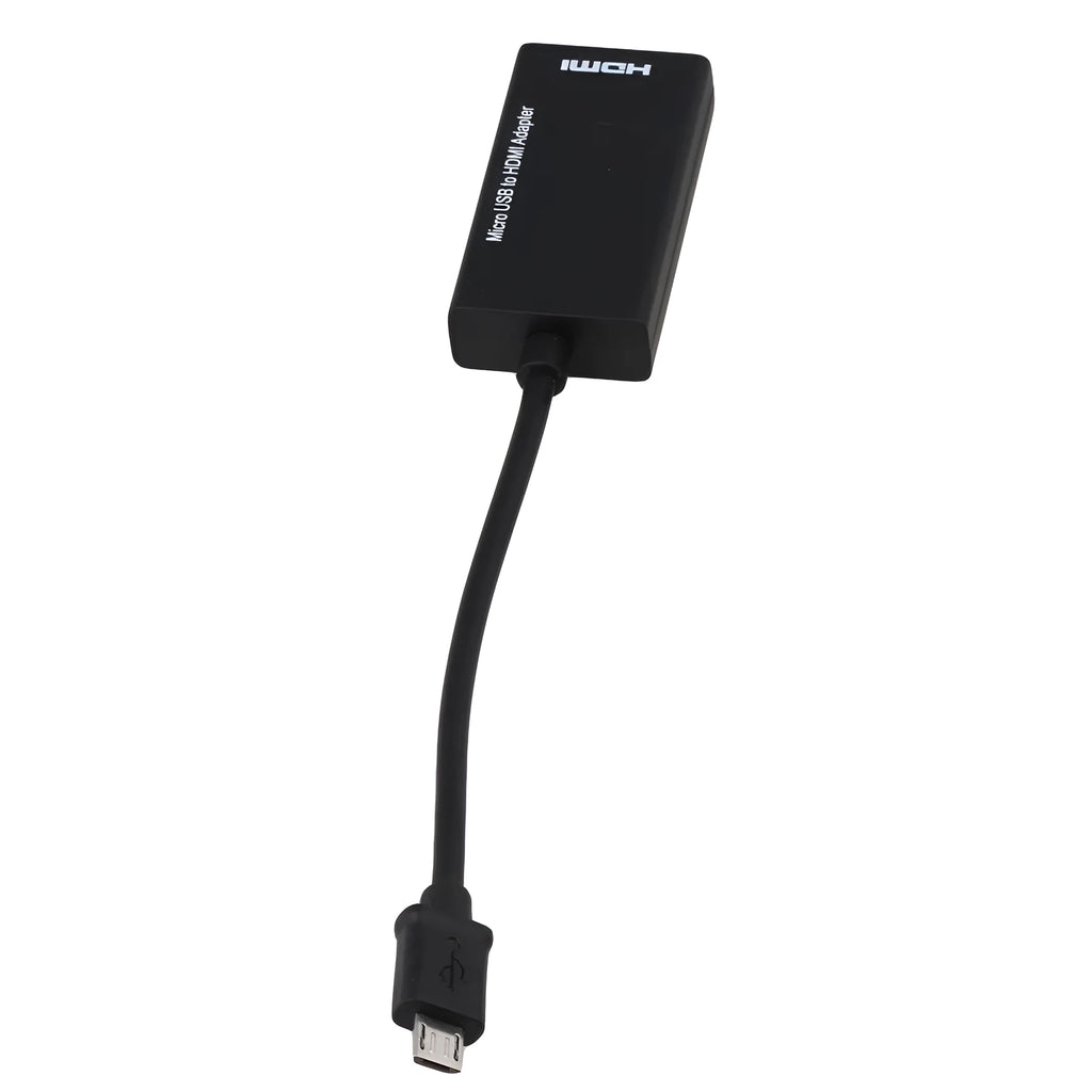 Black HD to HDMI adapter cable with handset connector and HDMI plug.