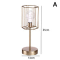 Nordic style geometric iron decorative light ornament with electroplated finish in multiple colour options.